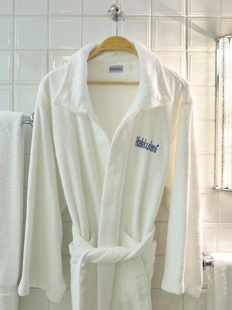 Halekulani Plush Logo Robe