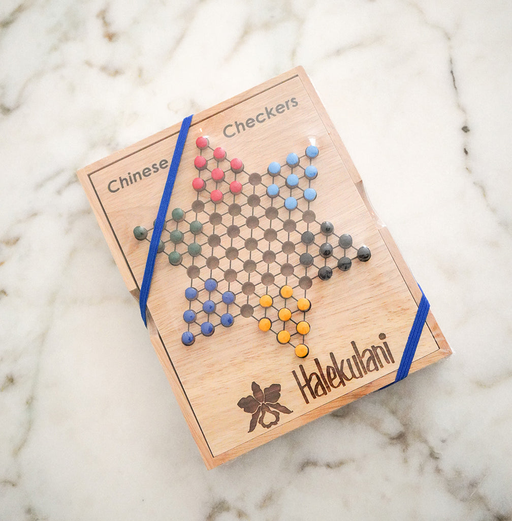 Mini Checkerboards Chinese Checkers Mini Travel Size Game Board – Halekulani