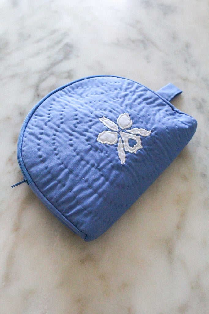 Halekulani Quilted Cosmetic Bag